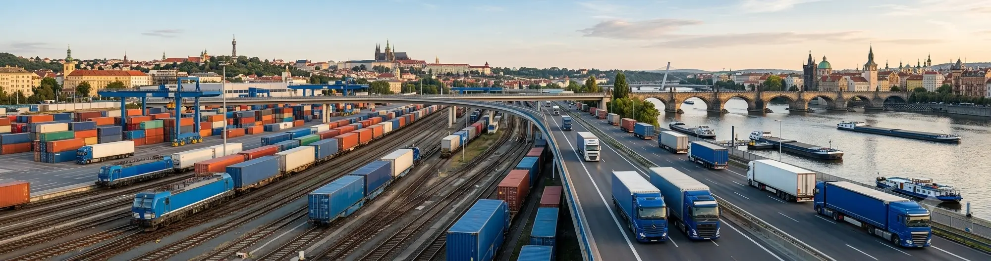 Shipping from China to Czech Republic shipping service with road and rail freight solutions