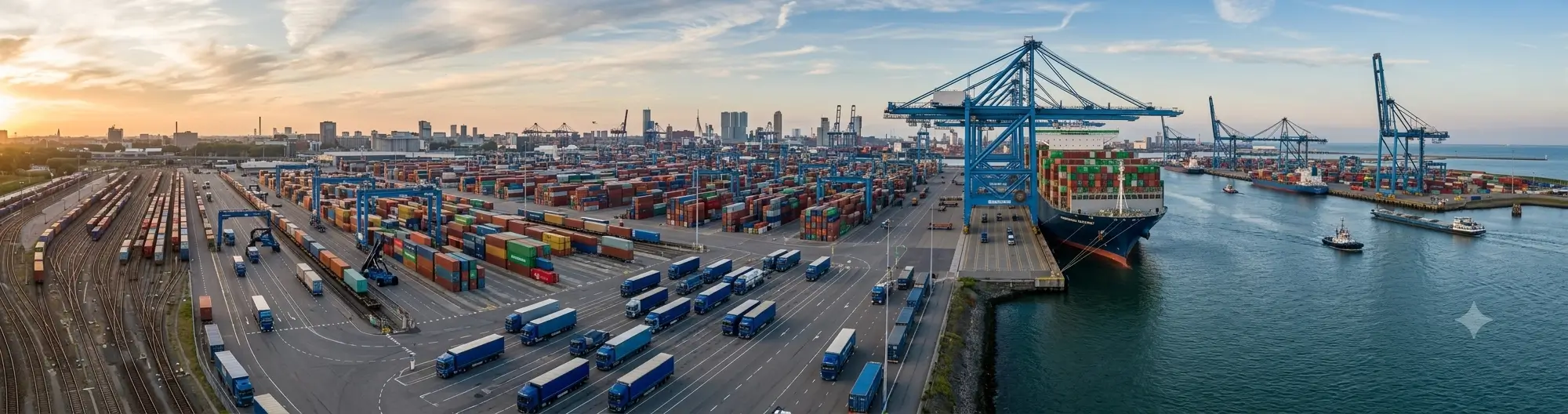 Shipping from China to Netherlands freight forwarding service through Rotterdam port