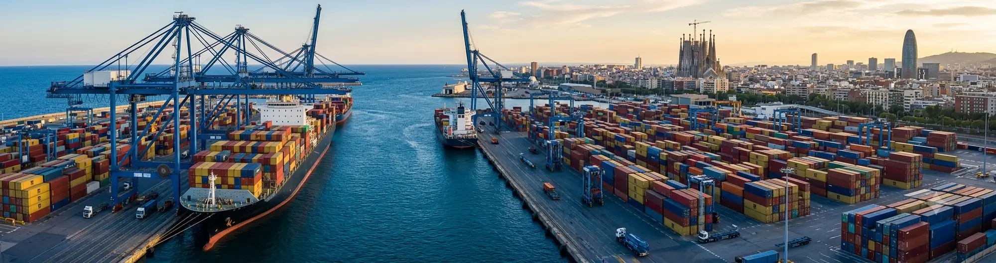 Shipping from China to Spain shipping service with international cargo transportation