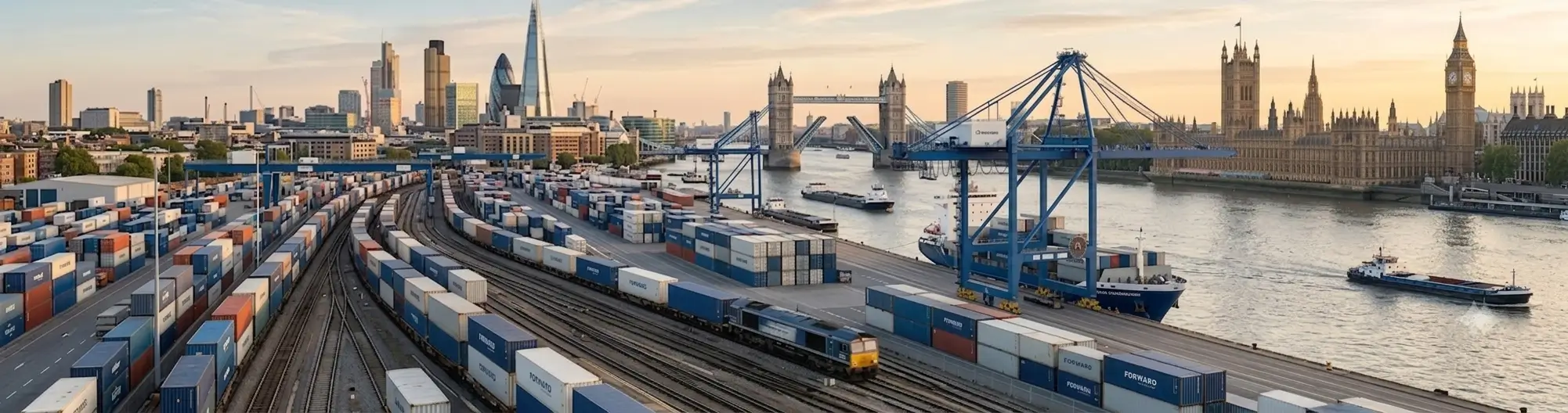 Shipping from China to UK cargo shipping service connecting Chinese suppliers with UK businesses